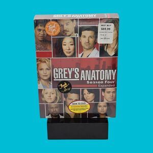 NEW Greys Anatomy DVD Season Four Expanded with ABC Starter Kit Promotional Copy